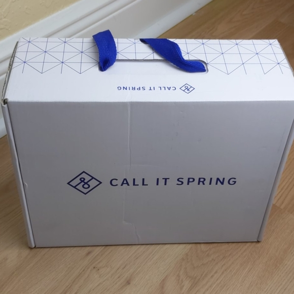 NEW Call it Spring, Black Chunky Ankle Strap Heels - Picture 7 of 8